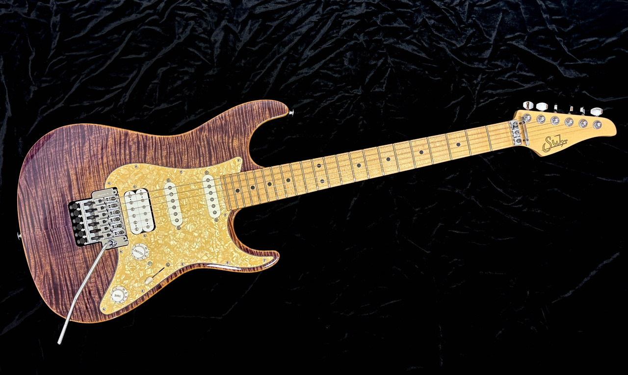 Suhr Pro Series S6 Trans Purple（中古/送料無料）【楽器検索デジマート】