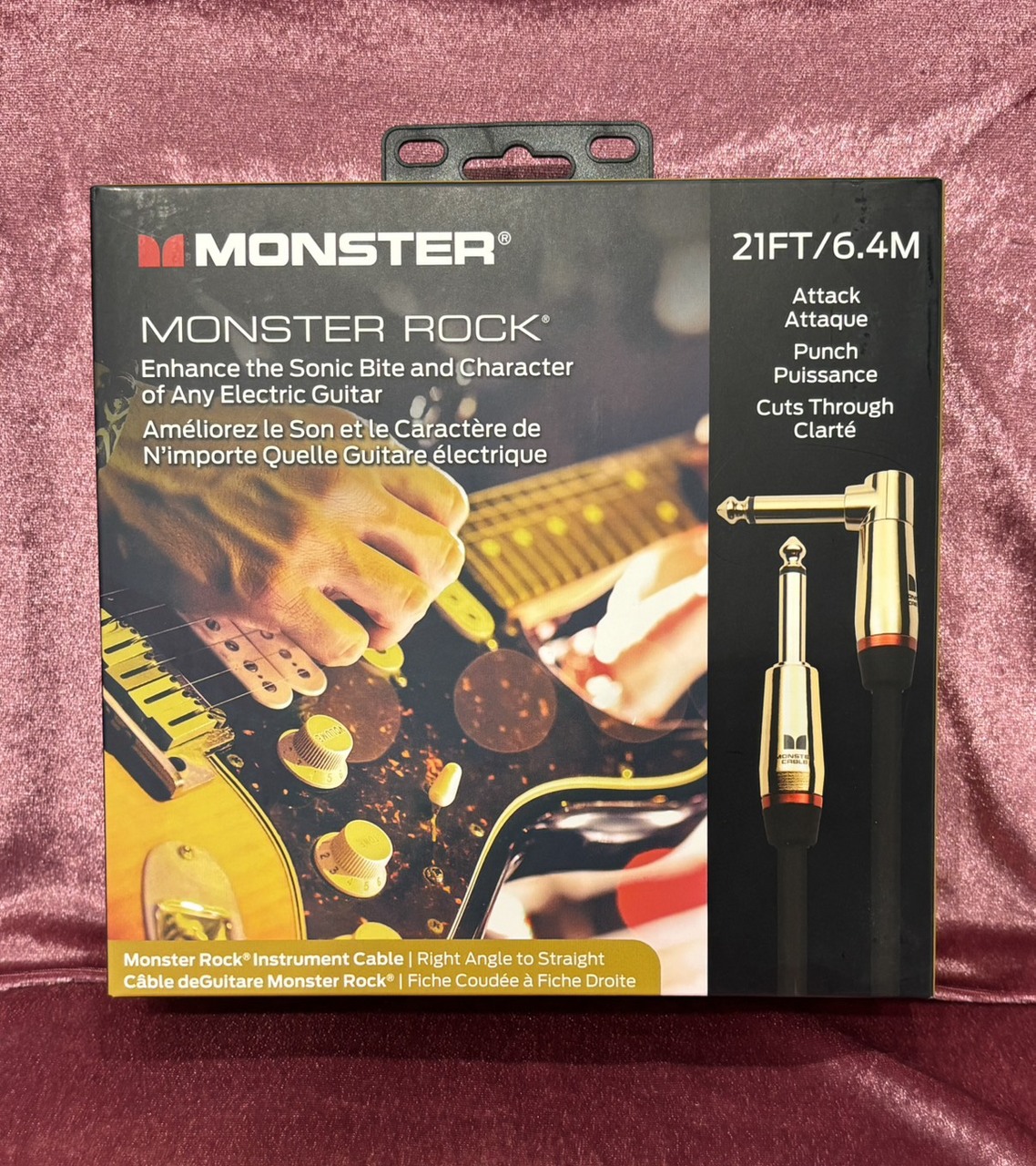 Monster Cable Monster Rock Instrument Cable 21FT 6.4M LS（新品）【楽器検索デジマート】