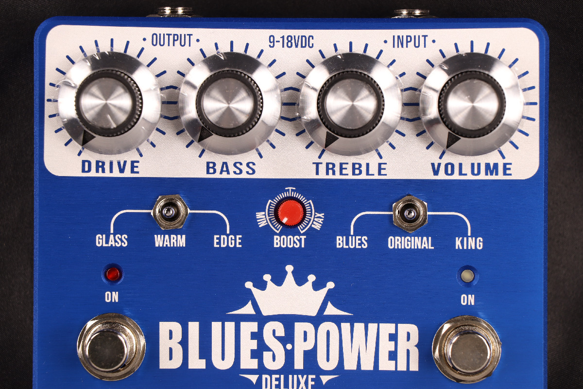 KING TONE GUITAR Blues Power Deluxe “Blue” オーバードライブ 【国内