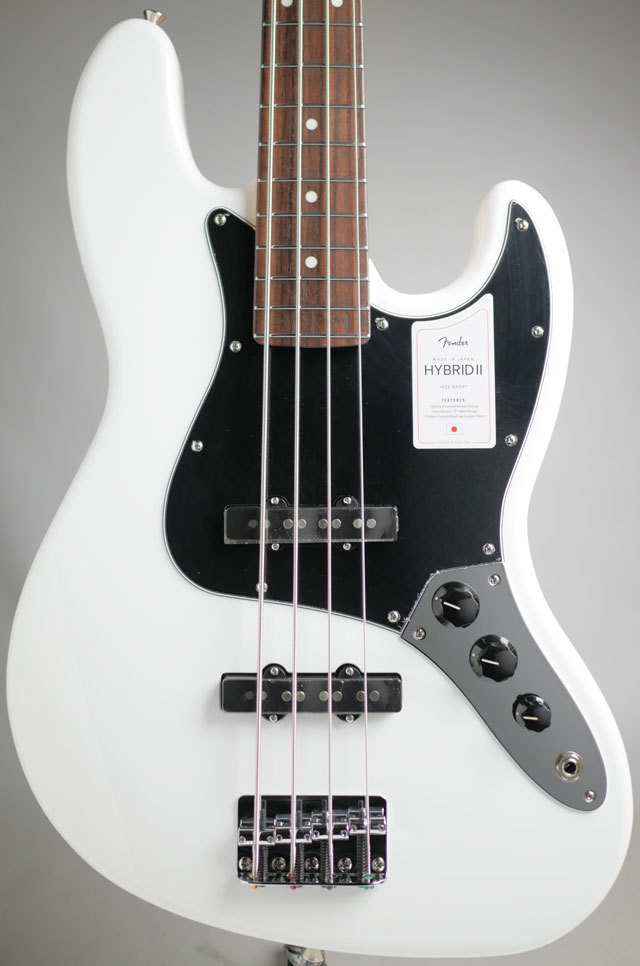 Fender MADE IN JAPAN HYBRID II JAZZ BASS / Arctic White（新品/送料