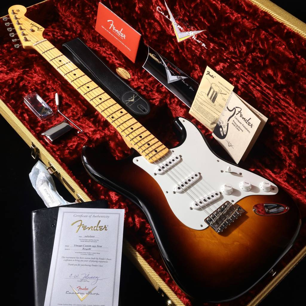 Fender Custom Shop Vintage Custom 1955 Stratocaster Wide Fade 2