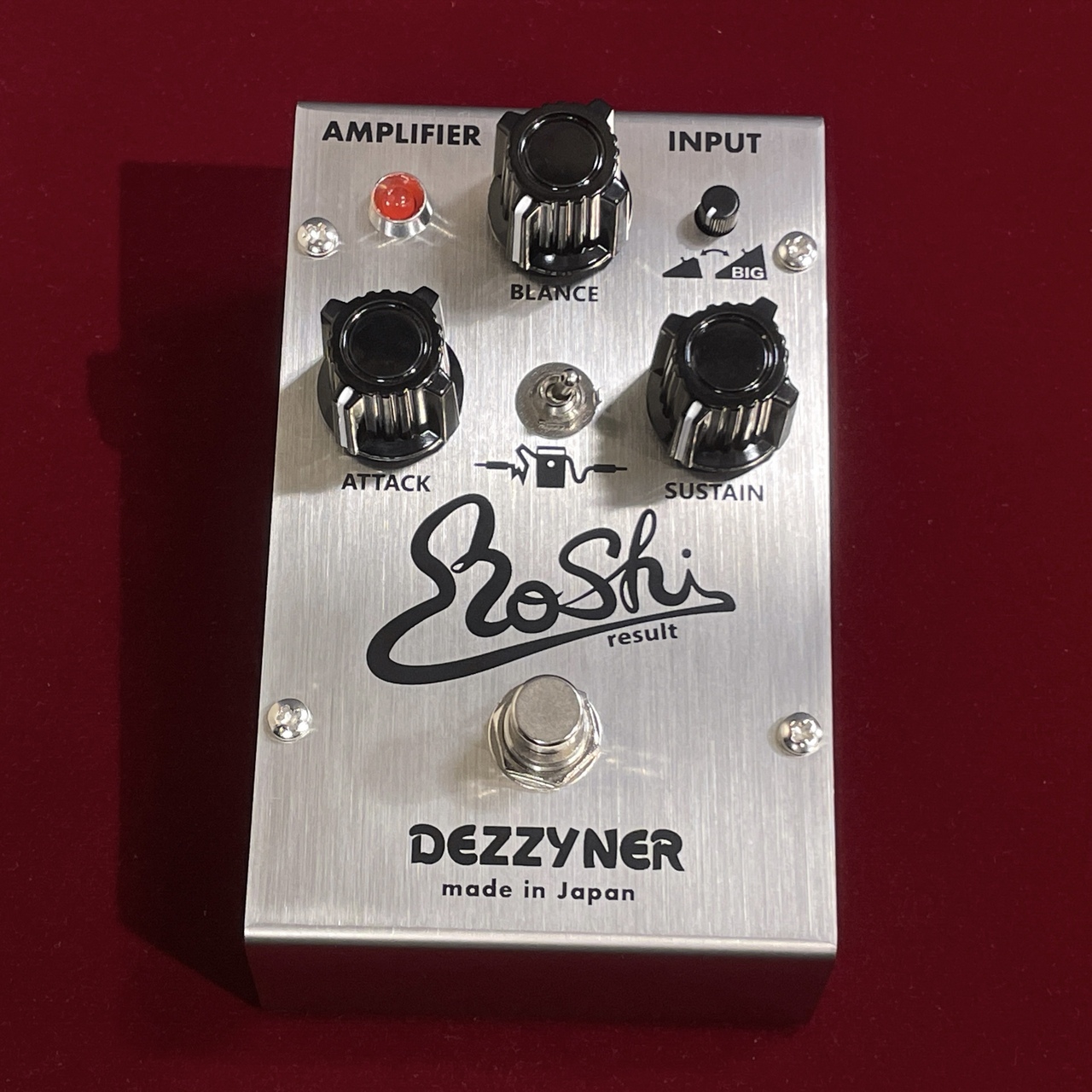 RoShi Pedals DEZZYNER result 【名機DIZZY TONEの再現