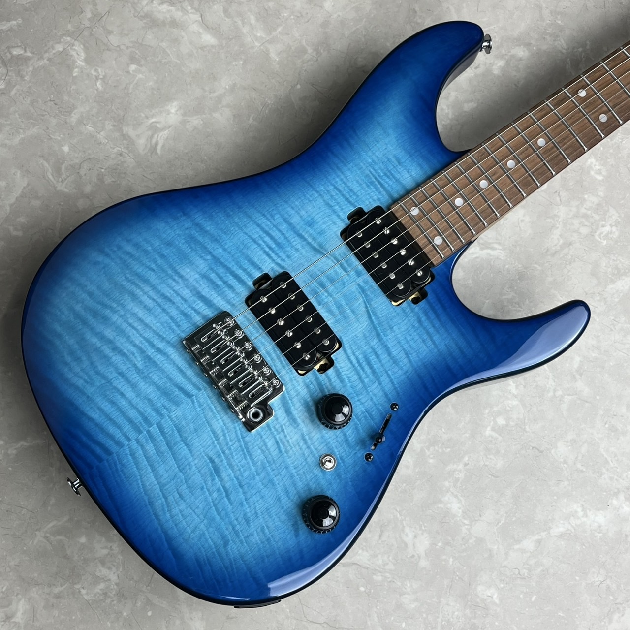 Ibanezフレイムメイプル エレキギター 24フレット 限定モデル】Ibanezフレイムメイプル エレキギター 24フレット