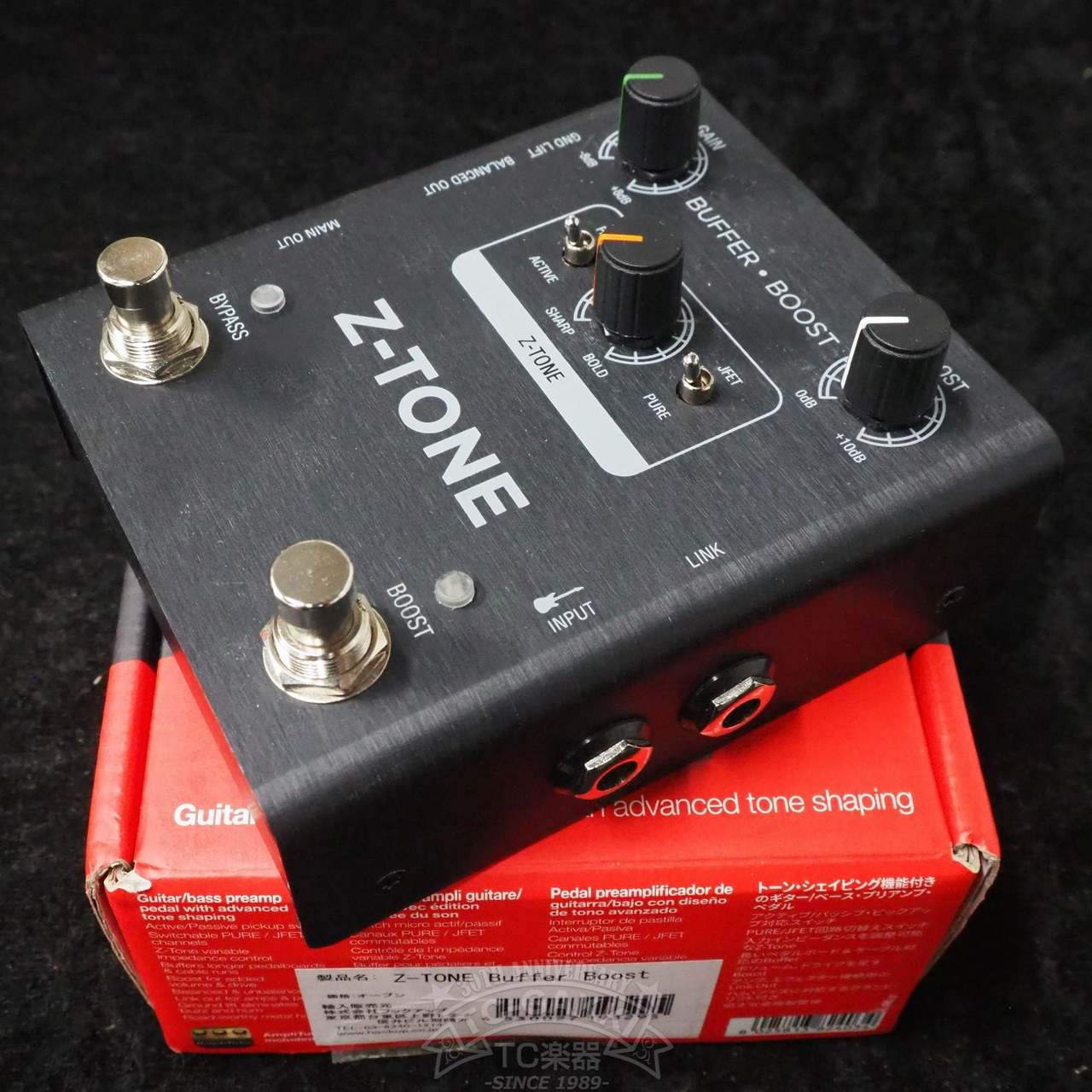 IK Multimedia Z-TONE Buffer Boost 中古美品 IK Multimedia Z-Tone Buffer Boost | Sweetwater