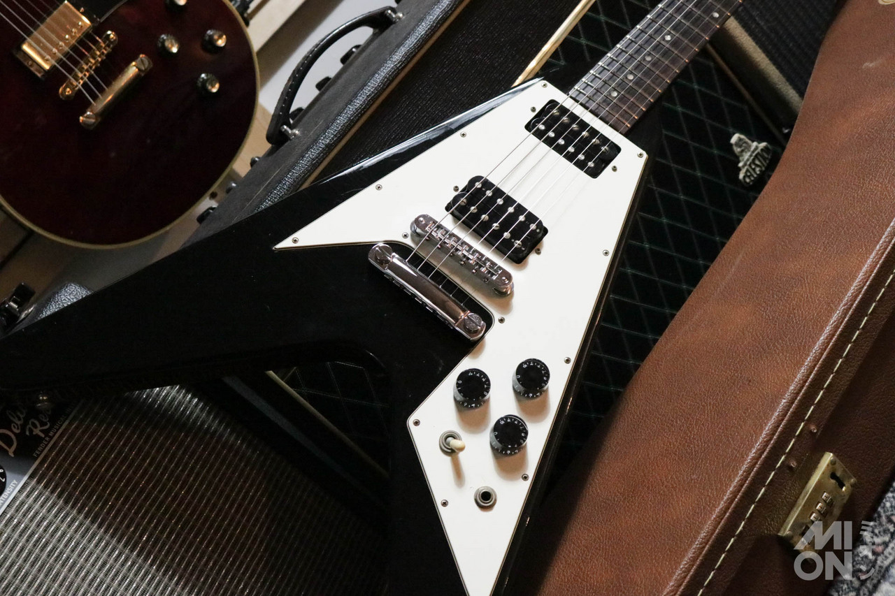 Gibson Flying V 67 Reissue Ebony Black 1993（中古/送料無料）【楽器  