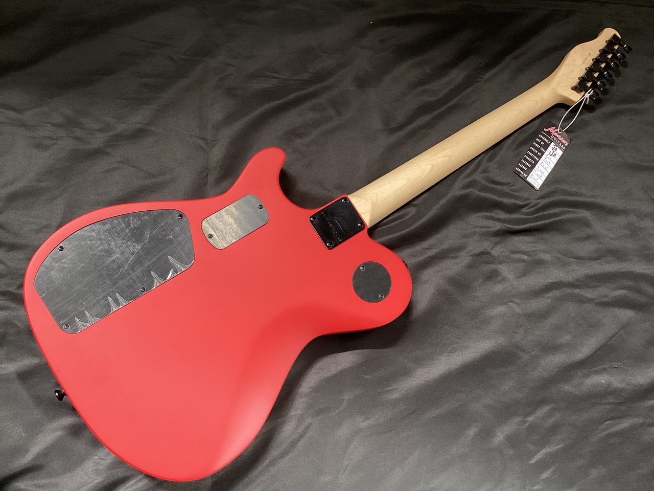 Manson Guitar Works MA-EV Satin Fire Red (マンソン レッド 