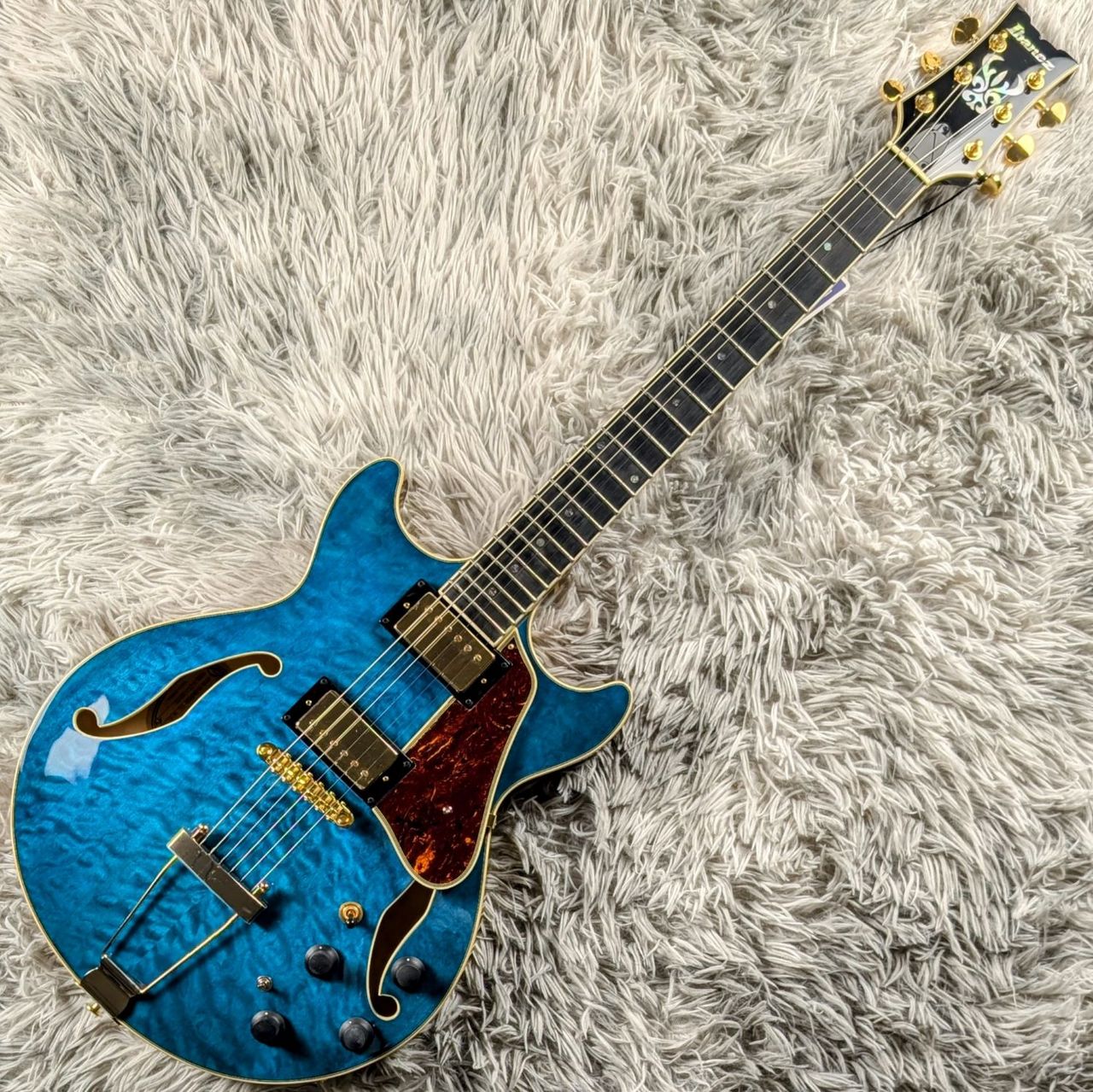 Ibanez AMH90QM TBL【現物画像】3/11更新（新品/送料無料