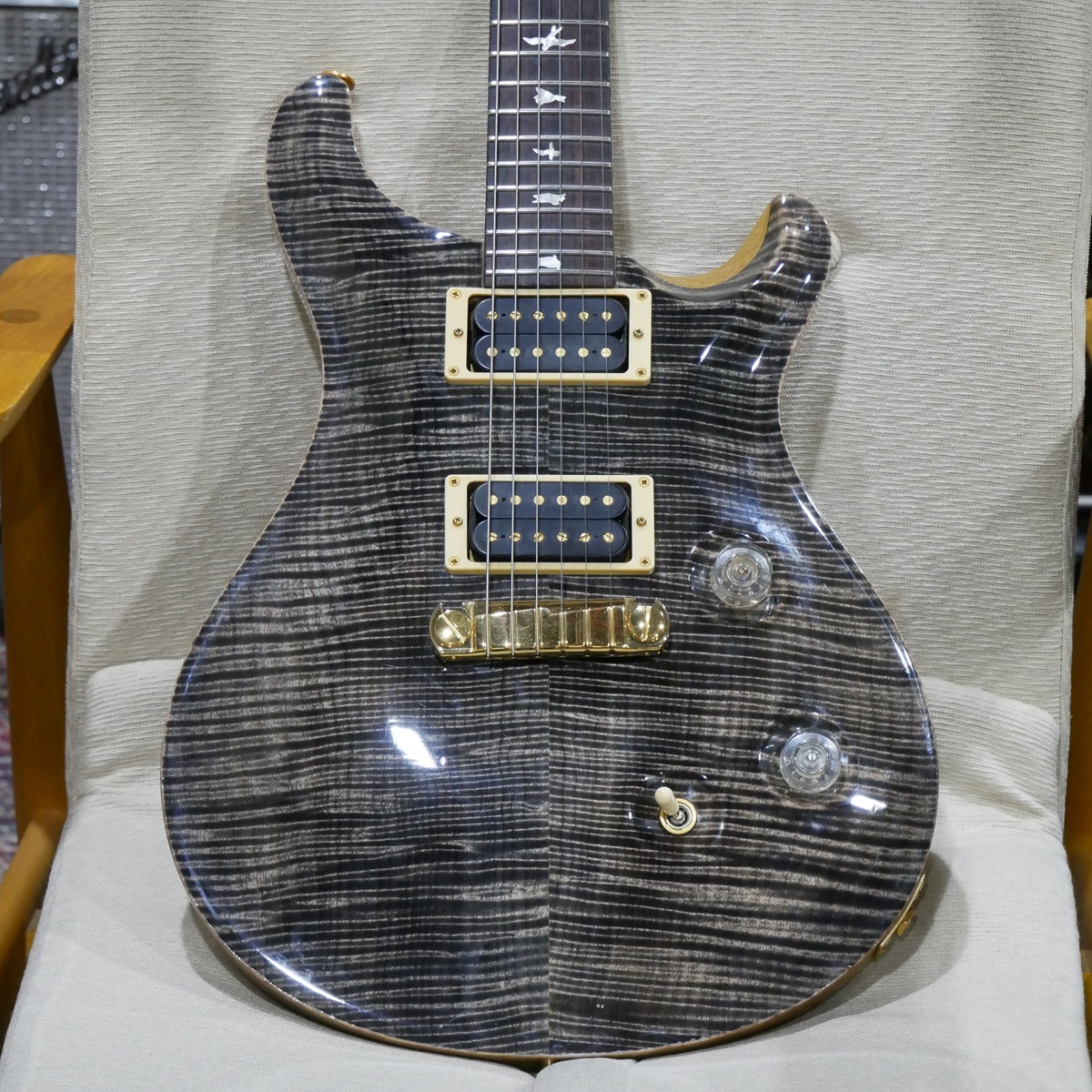 Paul Reed Smith(PRS) Custom Artist 24 Korina 2008 / Charcoal