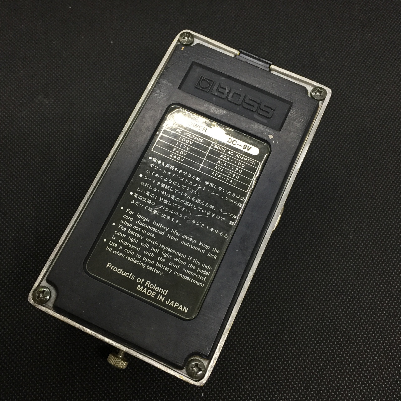 BOSS OD-1 1980年製 MADE IN JAPAN JRC4558 銀ネジ（中古/送料無料