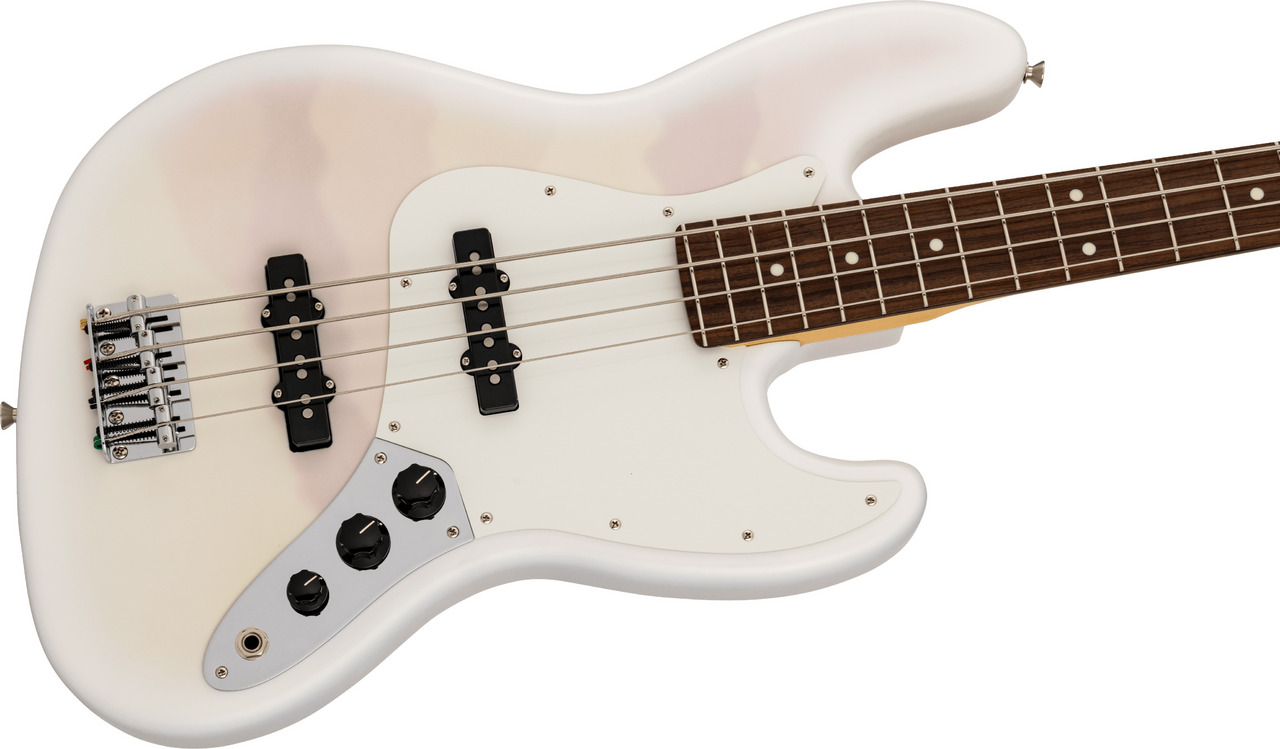 Fender 2026 MIJ HYBRID II JAZZ BASS MISTY SATIN Yellow Mist