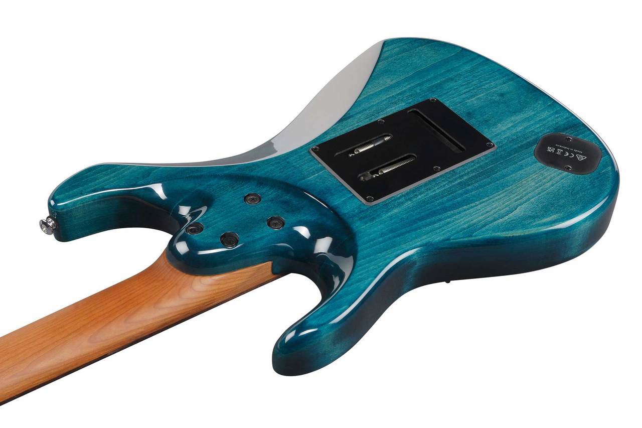 エレキギター Ibanez AZ447P1QM Cosmic Blue 7弦 エレキギター キルテッドメイプル
