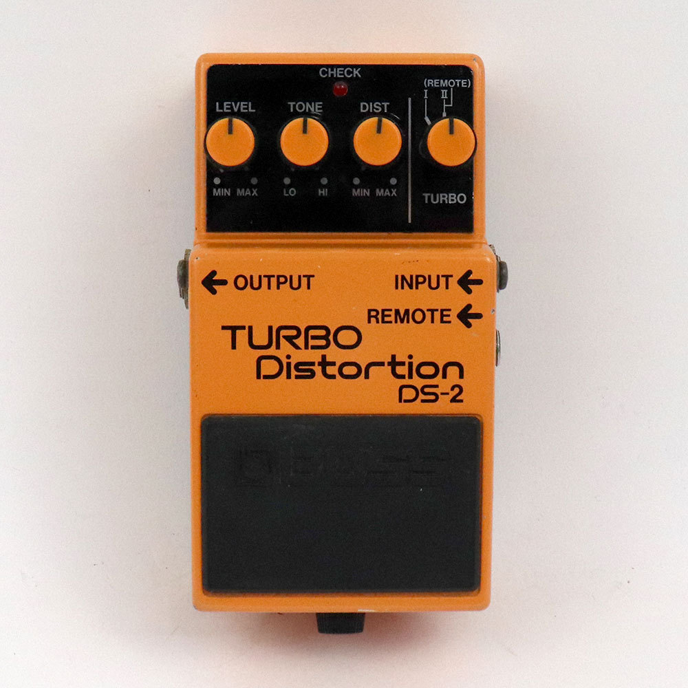 BOSS DS-2 ターボディストーション BOSS / DS-2の特徴や使い方をレビュー。ジョン・フルシアンテも