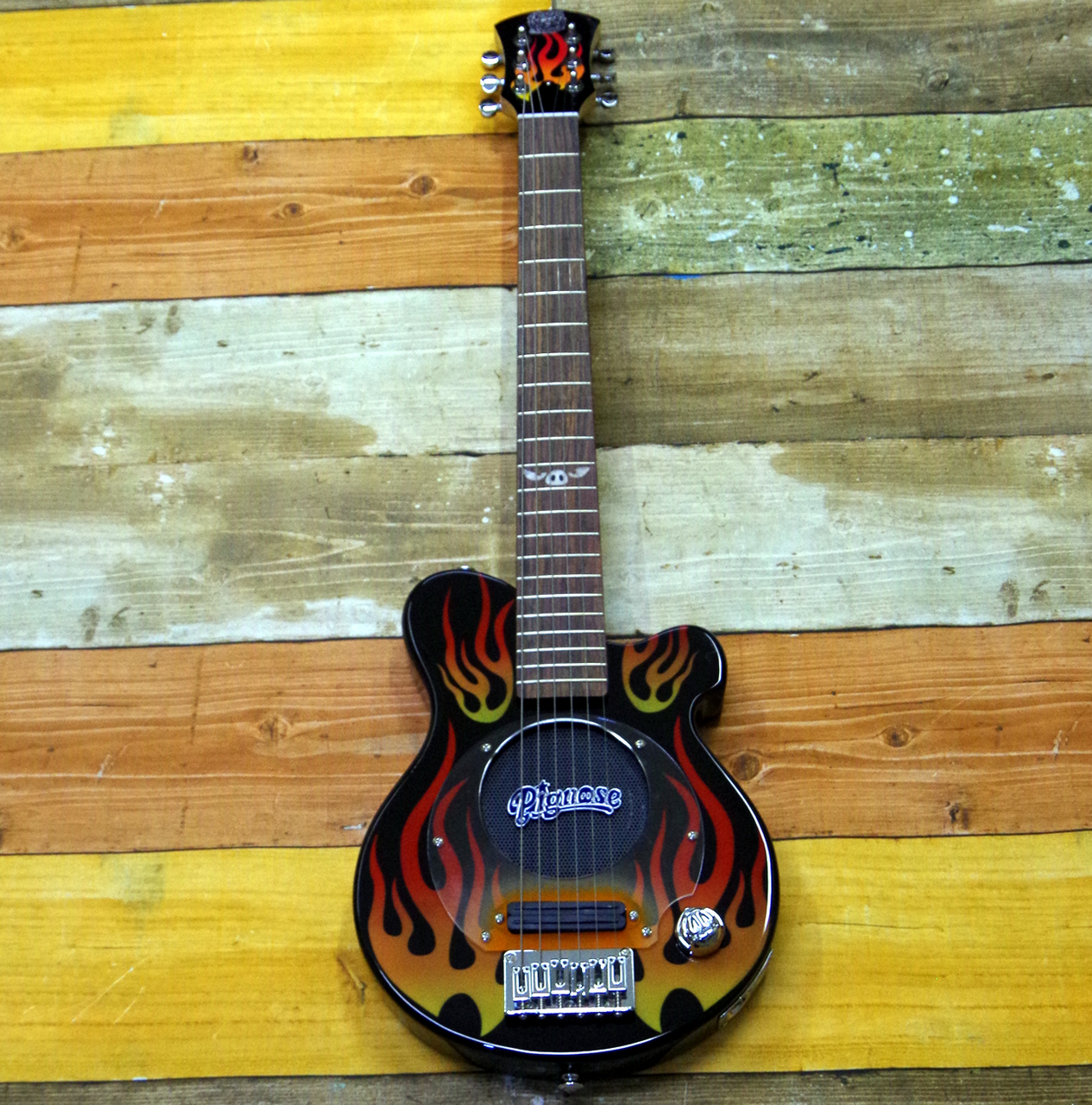 Pignose PGG-200FP1 BK ファイヤーパターン ブラック【限定