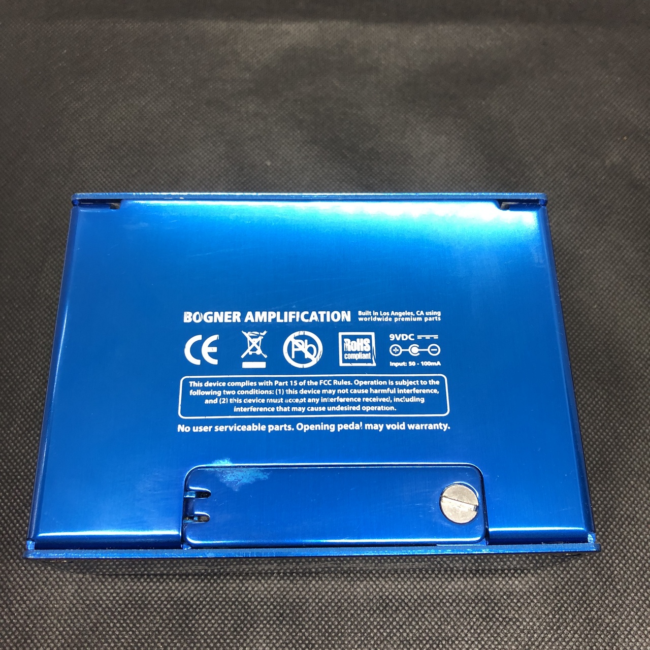 Bogner Ecstasy Blueスイッチハット、TRSケーブル付最終値下げ Bogner
