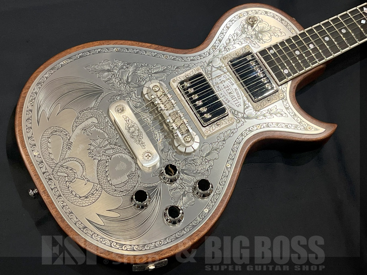 Zemaitis MFG-AC-24 Dragon & Heart Natural（新品/送料無料