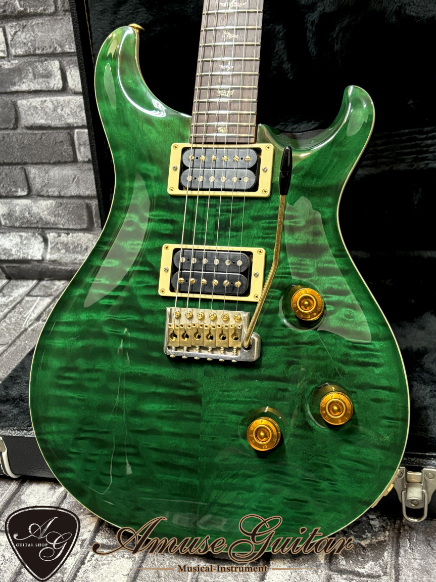 Paul Reed Smith(PRS) Custom24 Quilted 10Top # Emerald Green 2003年