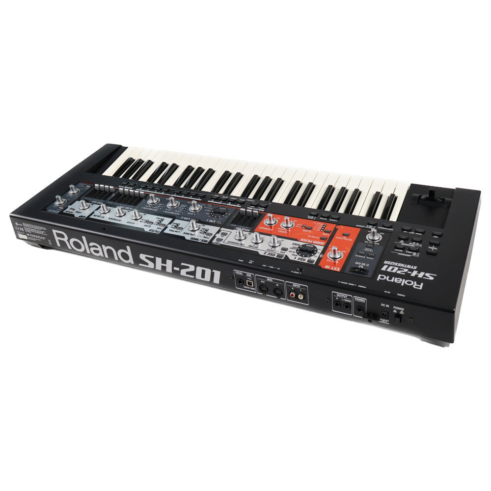 Roland ローランド SH-201 シンセサイザー 動作品 ケース付 Roland 【中古】 アナログモデリングシンセサイザー Roland SH