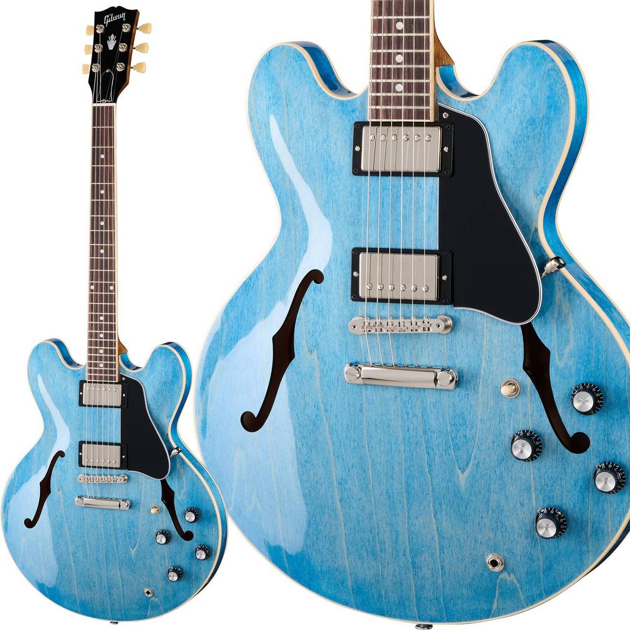 Gibson ES-335 Custom Color Ocean Blue セミアコ エレキギター ES335