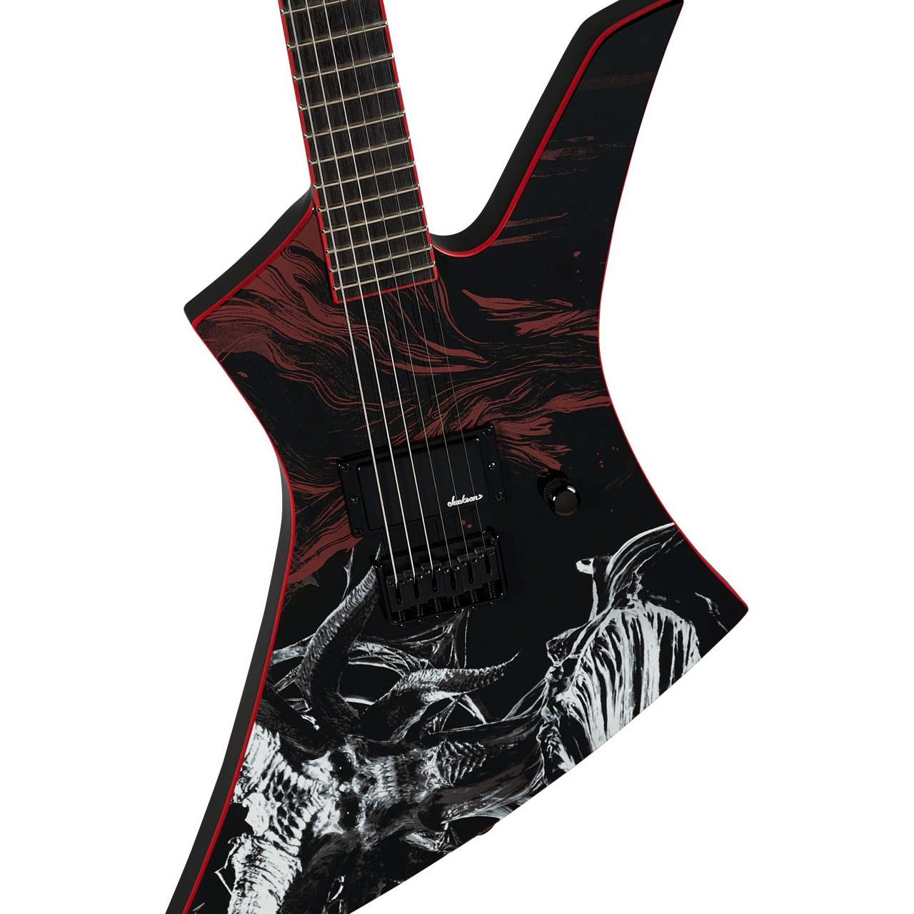 Jackson X Series Limited Edition Kelly KE HT Amaranth Fingerboard