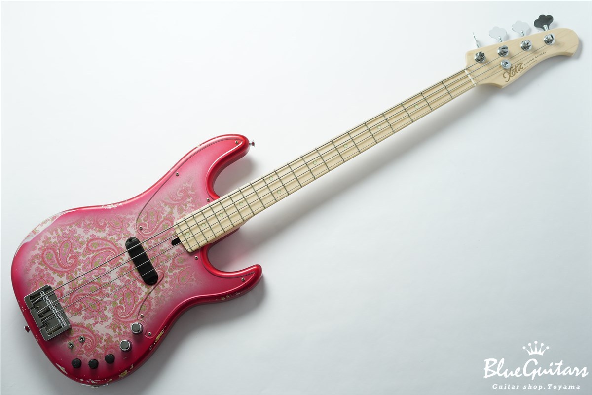 Xotic XTB-1T 4st Pink Paisley Medium Aged / Ash / M #009