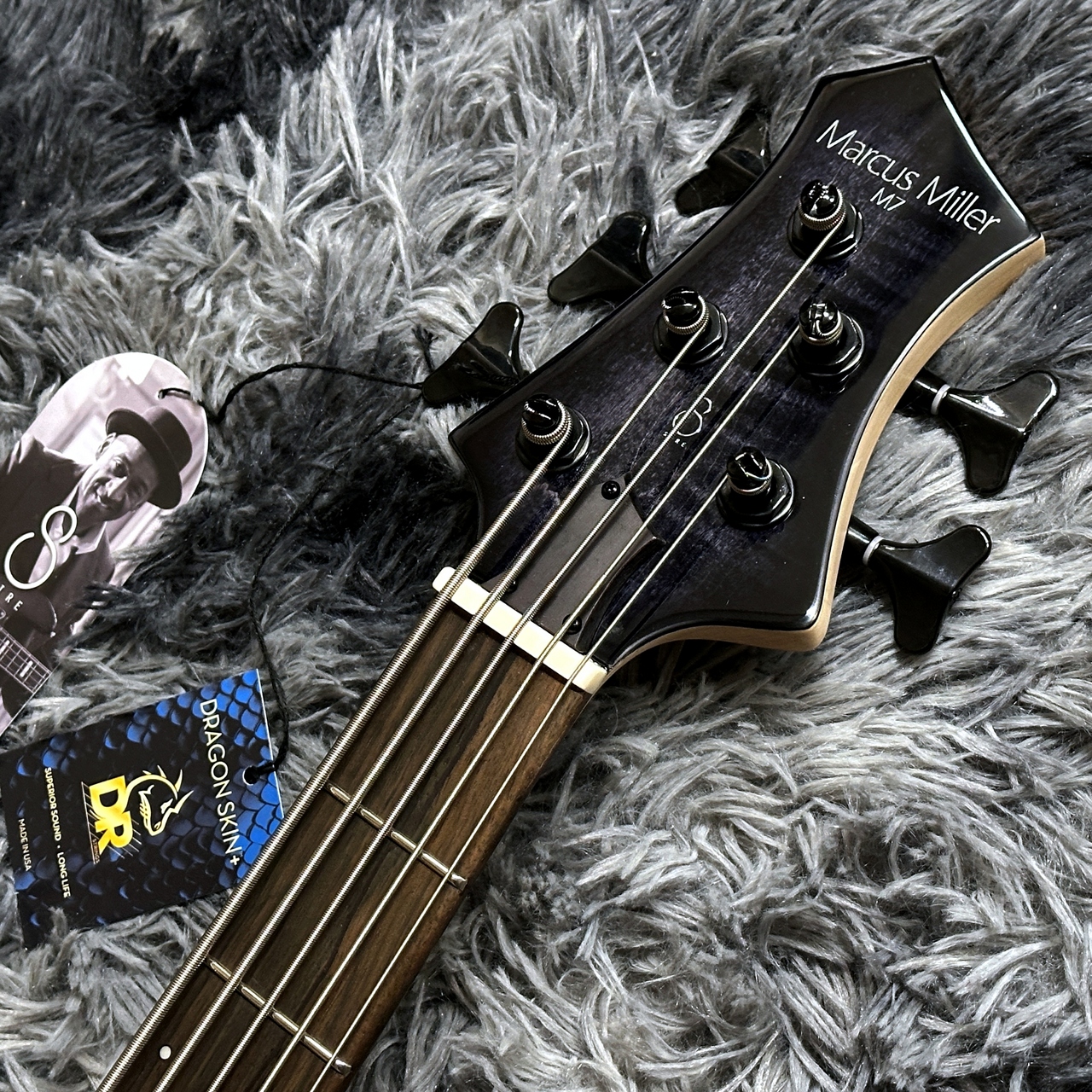 Sire Marcus Miller M7 Ash 5st TBK (Transparent Black) 【2025年製