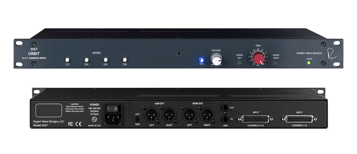 NEVE 5057 ORBIT サミングミキサー Amazon.com: Rupert Neve Designs 5057 Orbit Summing Mixer