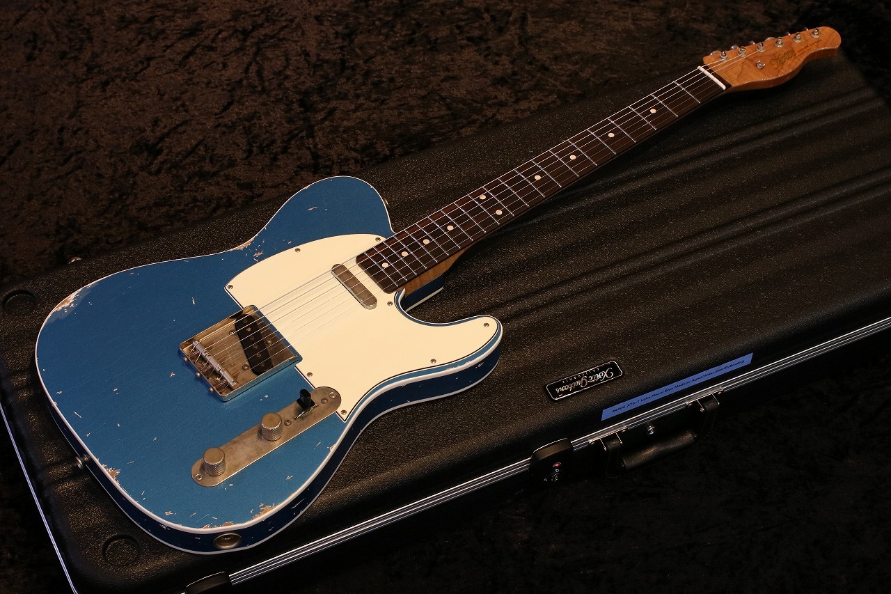 Xotic XTC-1 Lake Placid Blue Medium Aged w/White Binding #4205