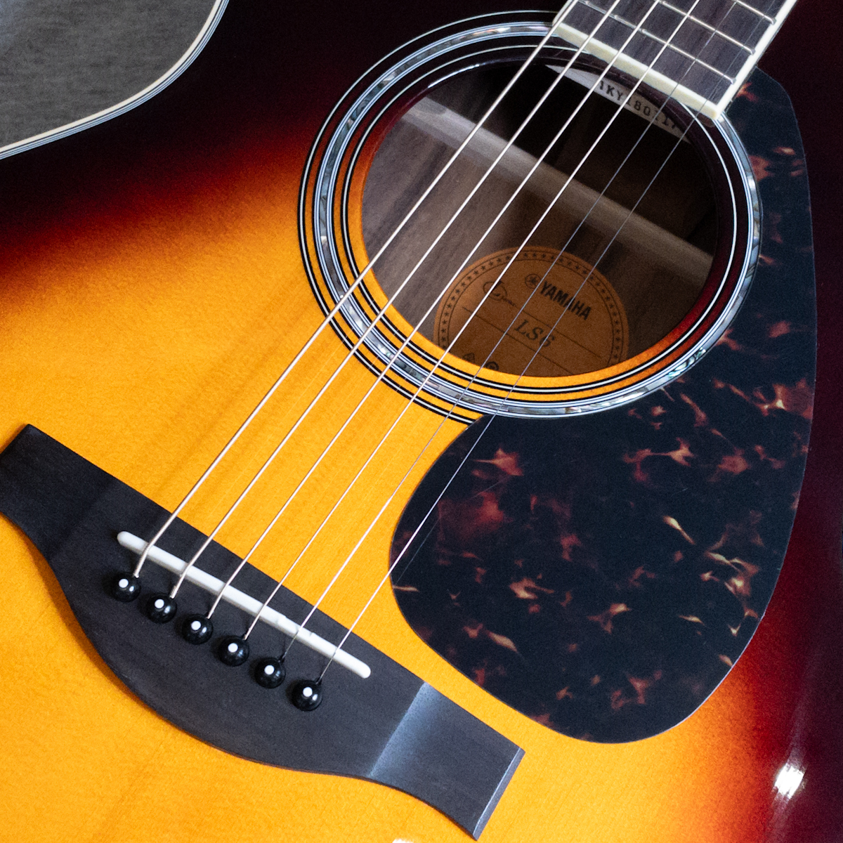 【美品】YAMAHA LS6 アコースティックギター　サンバースト YAMAHA LS6 ARE BS (ブラウンサンバースト) エレアコギター