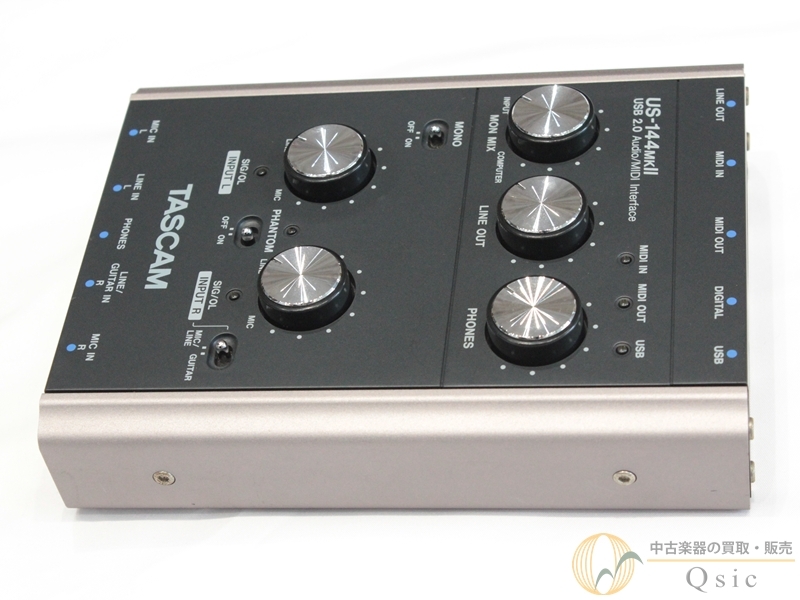 TASCAM オーディオインターフェース US-144MK2(中古品)