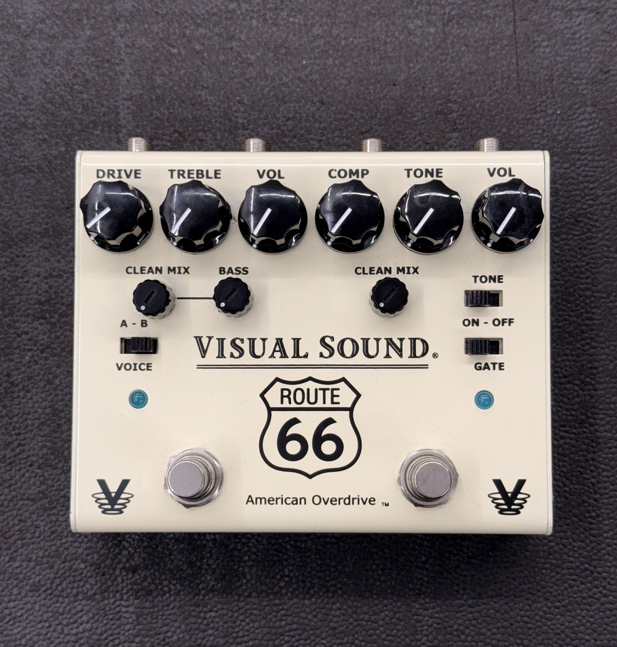 Visual Sound Route808 オーバードライブ(保証書・箱付き！) Visual Sound Route808 オーバードライブ(保証書・箱付き