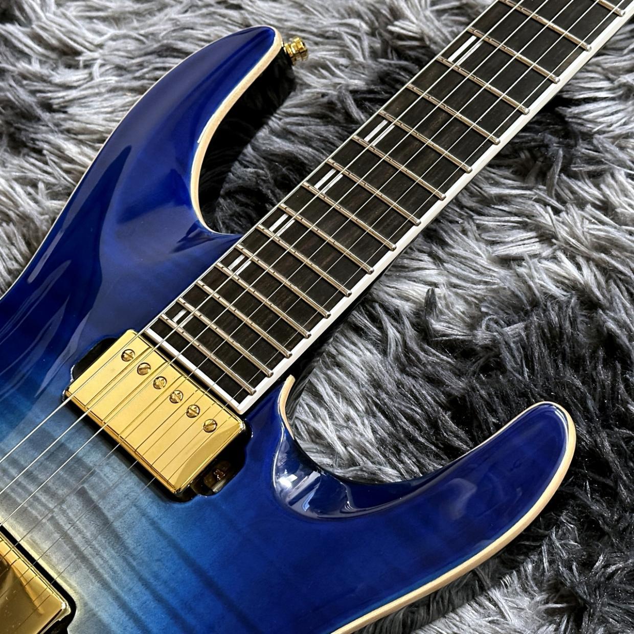 EDWARDS E-HORIZON-CTM 50TH Black Aqua Burst C -ESP 50th