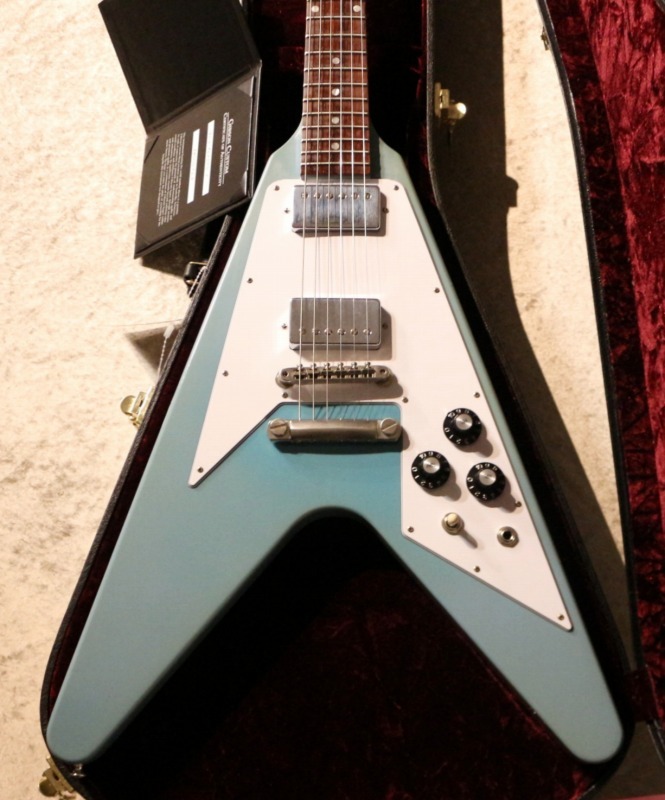 Gibson Custom Shop Japan Limited Run 70s Flying V Dot Inlay Maui