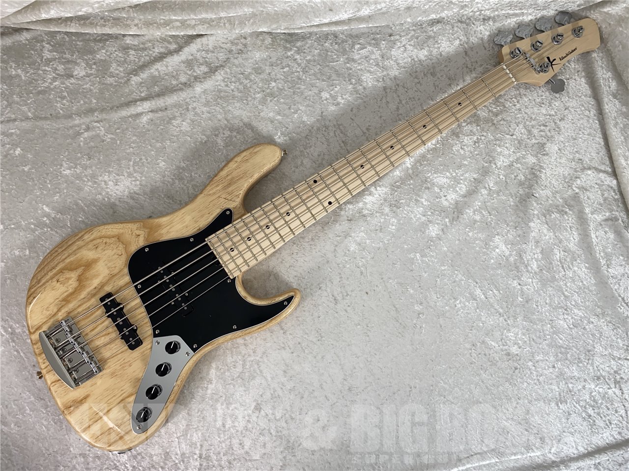 【BASS】Kikuchi Guitars Hermes MV5 NAT Kikuchi Guitars Hermes Series MV5 - YouTube