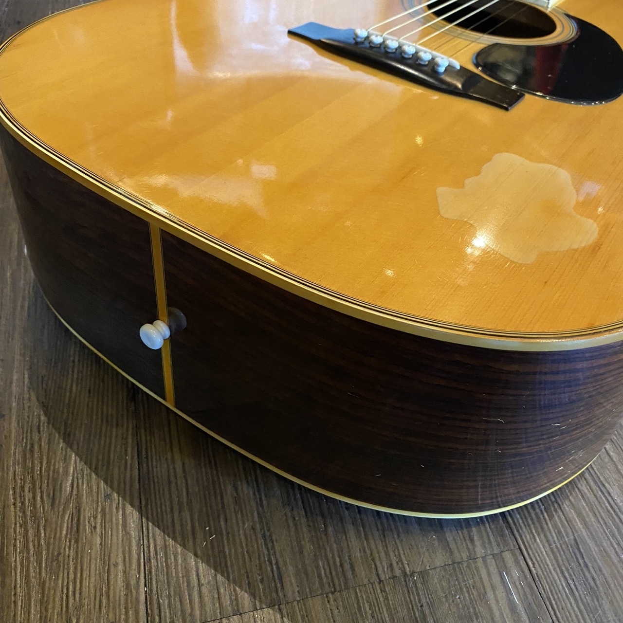 Cat's Eyes アコースティックギター CE-250 ジャパンビンテージ キャッツアイCE−250旧大文字ロゴJAPANビンテージギター。ジャンク