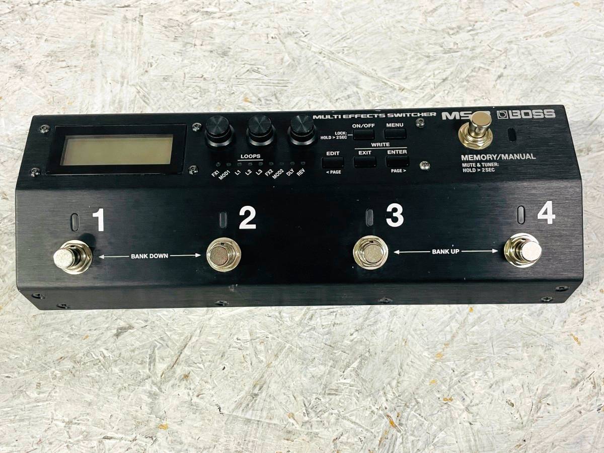 【本日限定値下中】BOSS MS-3 BOSS MS-3 Multi Effects Switcher マルチエフェクター スイッチャー