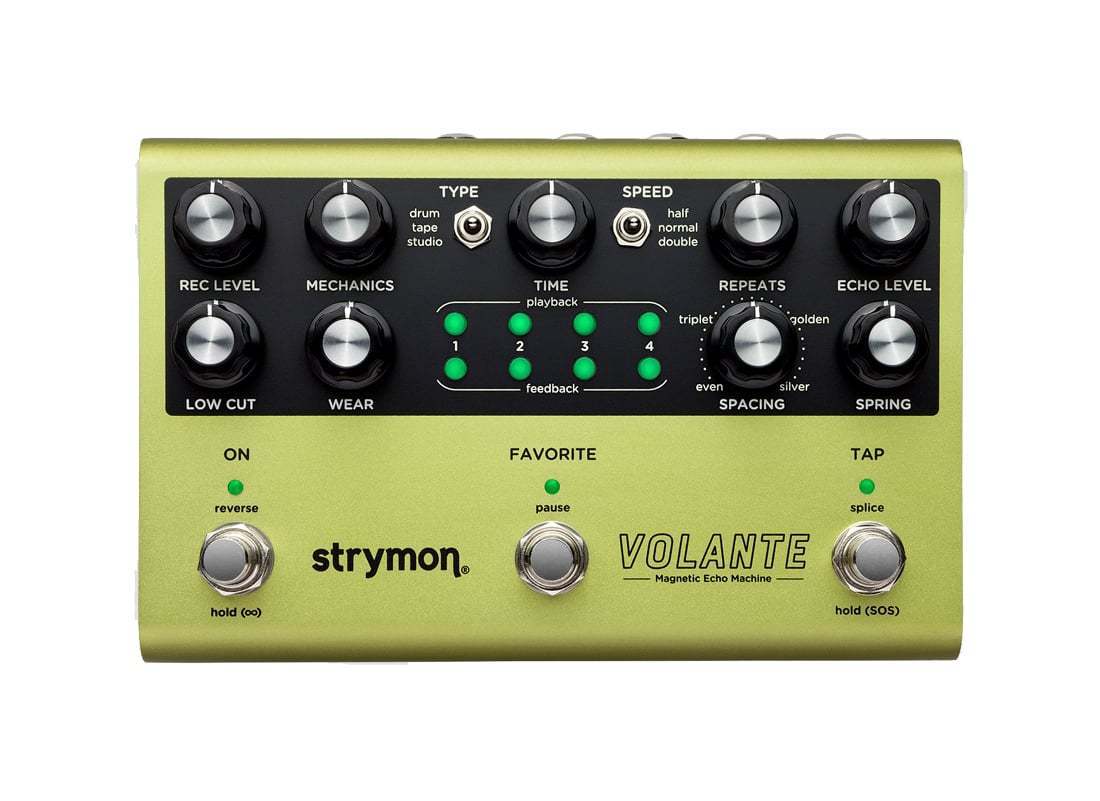 【美品】strymon VOLANTE【テープエコー】 strymon VOLANTE（新品）【楽器検索デジマート】