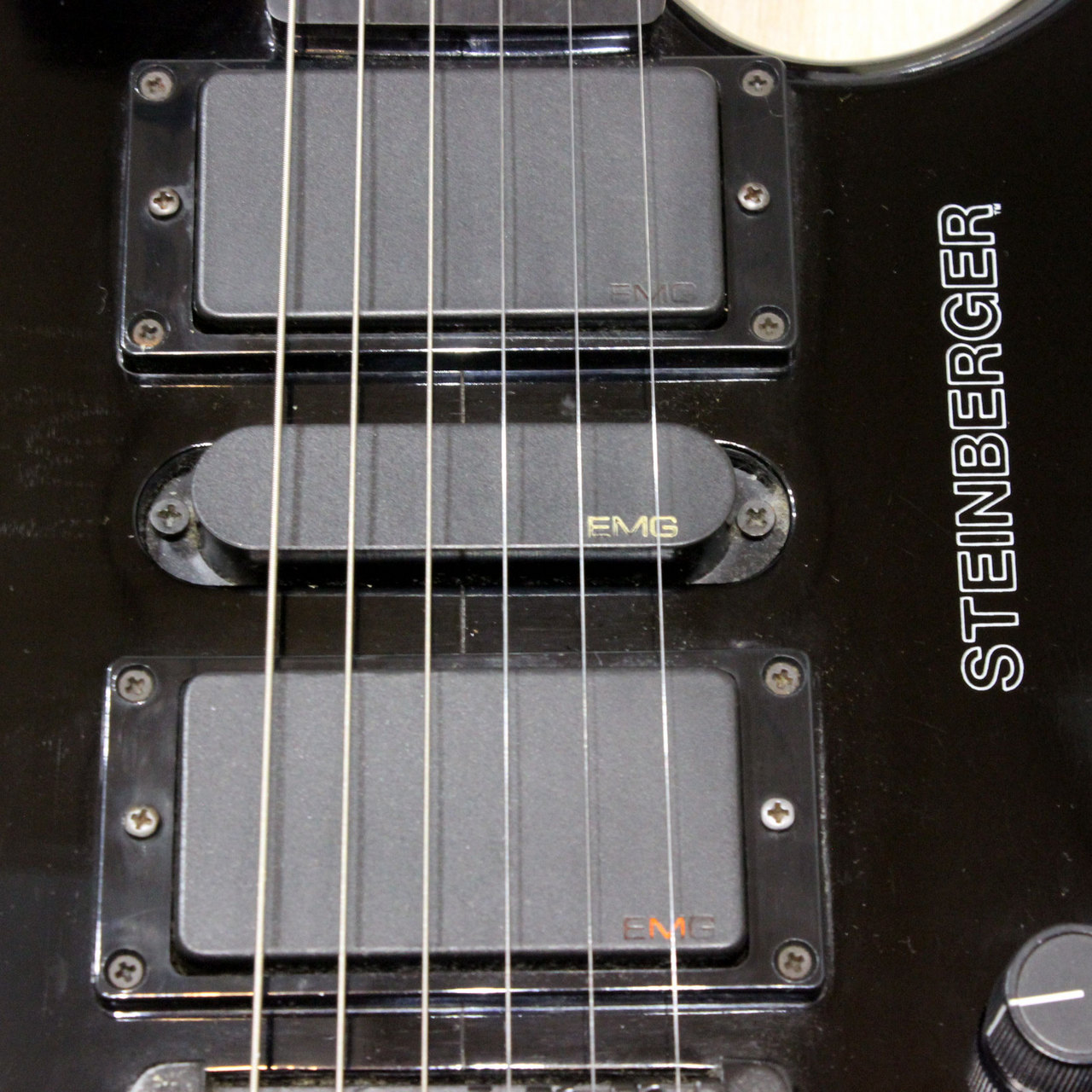 Steinberger USA GM7TA Black スタインバーガー トランス トレム 黒  1990年代製です。（中古）［デジマートSALE］【楽器検索デジマート】