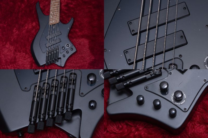 HEX Guitars NB505 Black（新品/送料無料）【楽器検索デジマート】