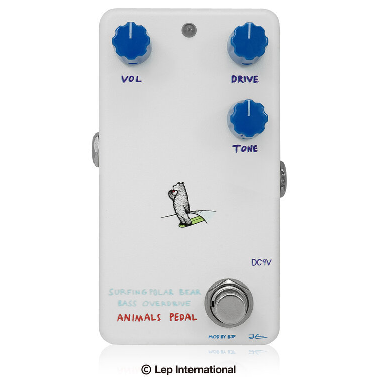 Animals Pedal SURFING POLAR BEAR BASS OVERDRIVE MOD BY《ベース用