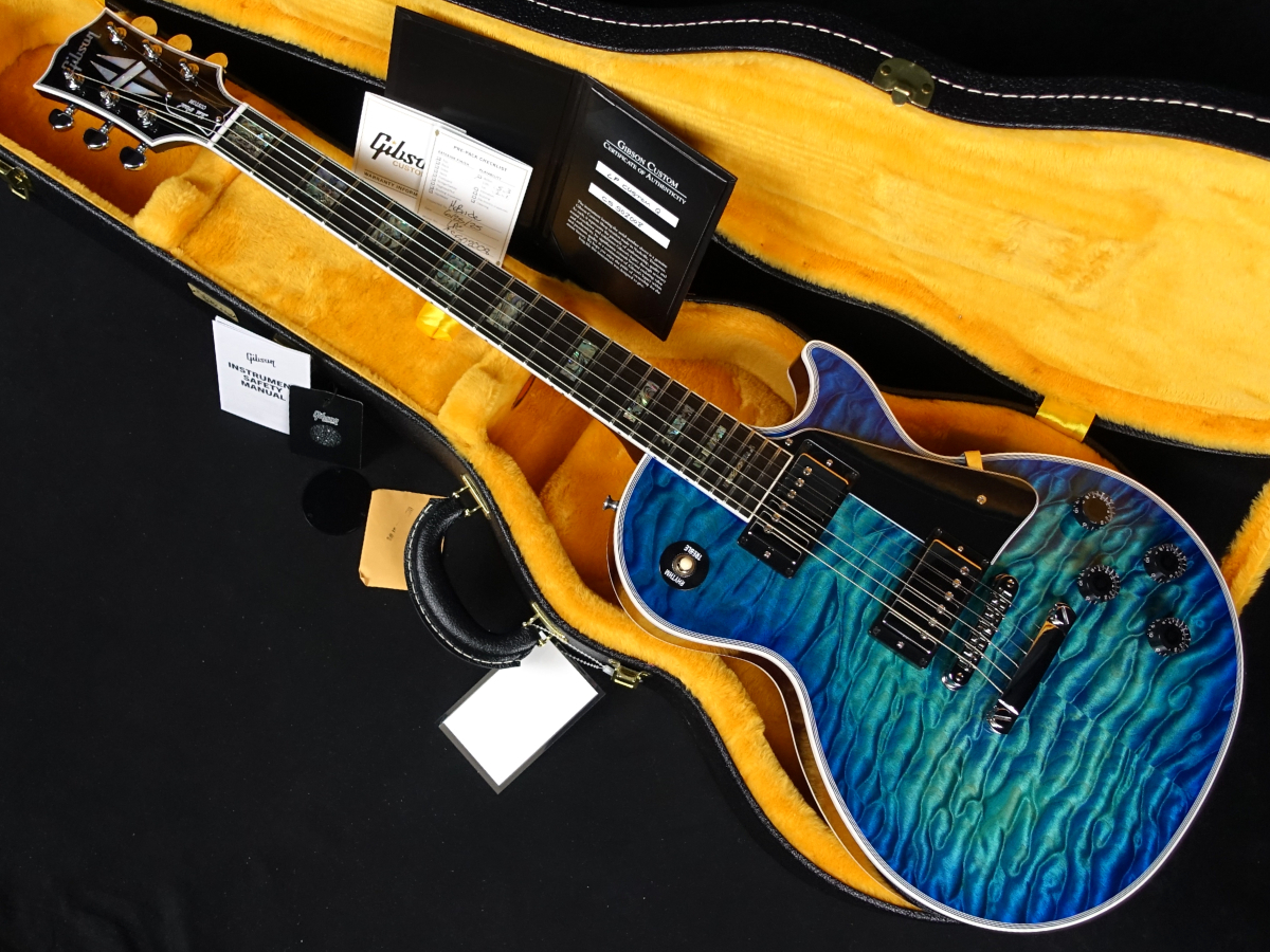 Gibson Custom Shop Les Paul Custom 7A Quilt Top Abalone