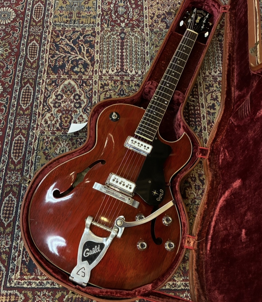 d*r様 ☆美品　GUILD STARFIRE ブリッジ固定に改造 GUILD 【Early Spec 】GUILD Starfire III w/ DeArmond Dynasonic