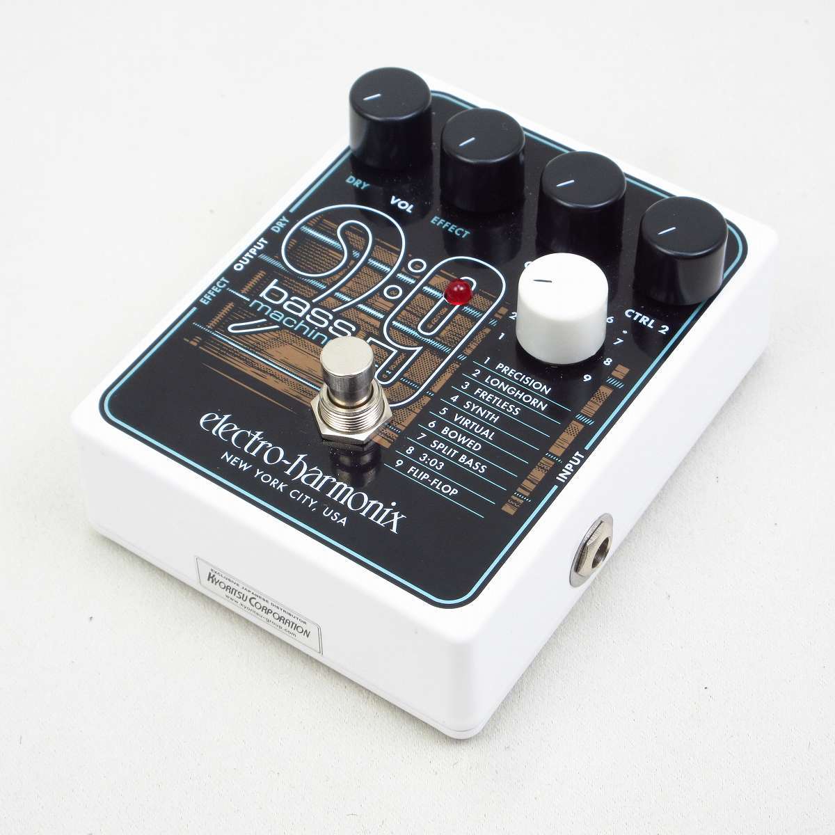 Electro-Harmonix Bass9 Bass Machine ベースマシン オクターバー
