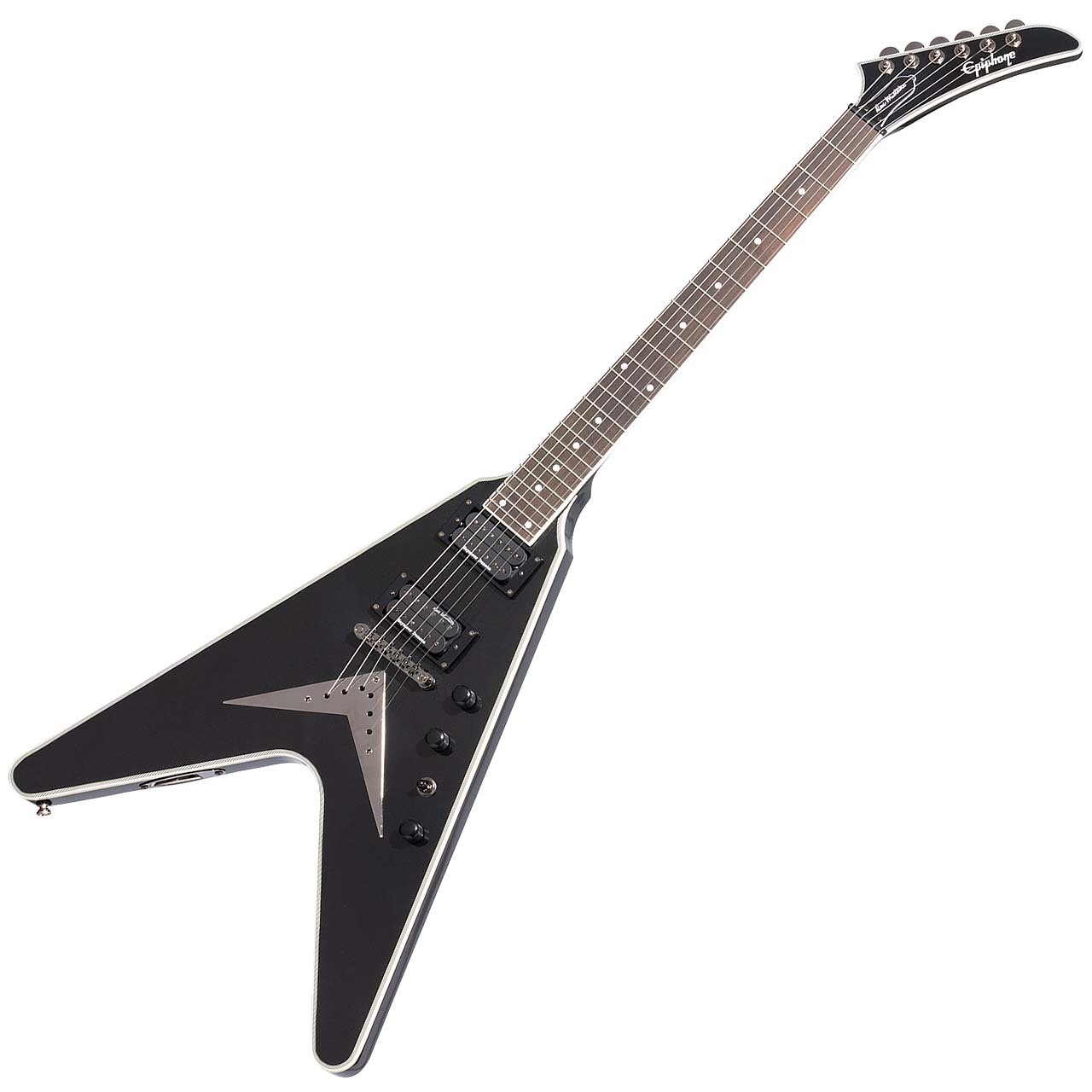 Epiphone Dave Mustaine Flying V Custom Black Metallic