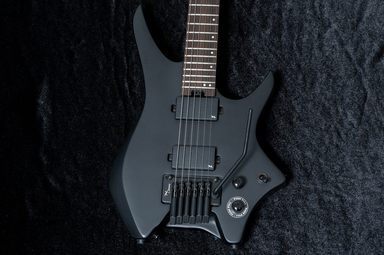 ギター HEX Guitars / N500P Black Hex N500P S/BK Electric Guitar with Deluxe Bag, Black
