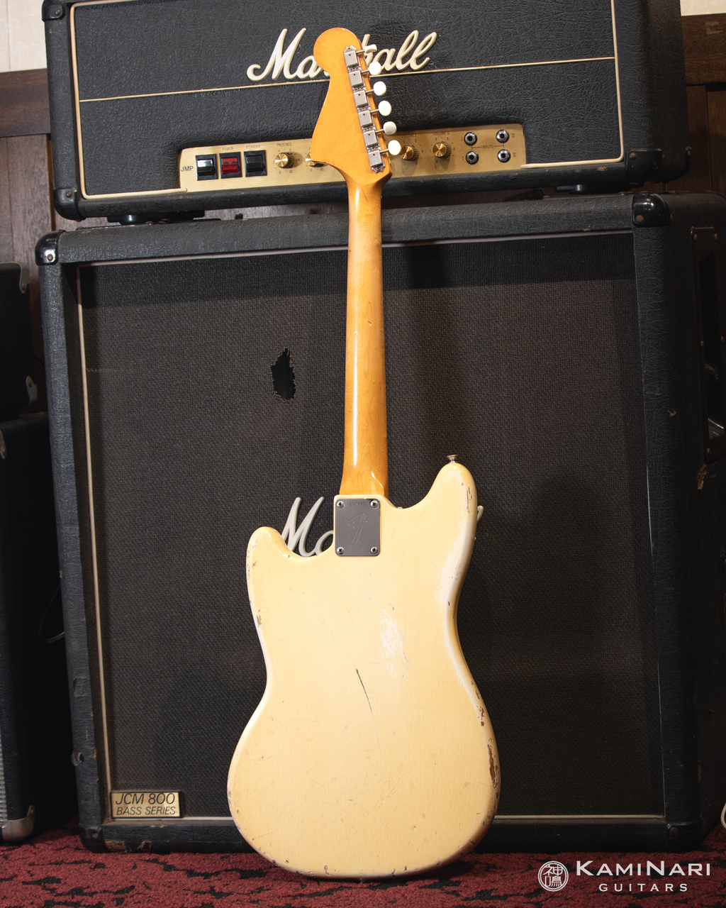 Fender Musicmaster Ⅱ【1966年製 /White】（ビンテージ/送料無料
