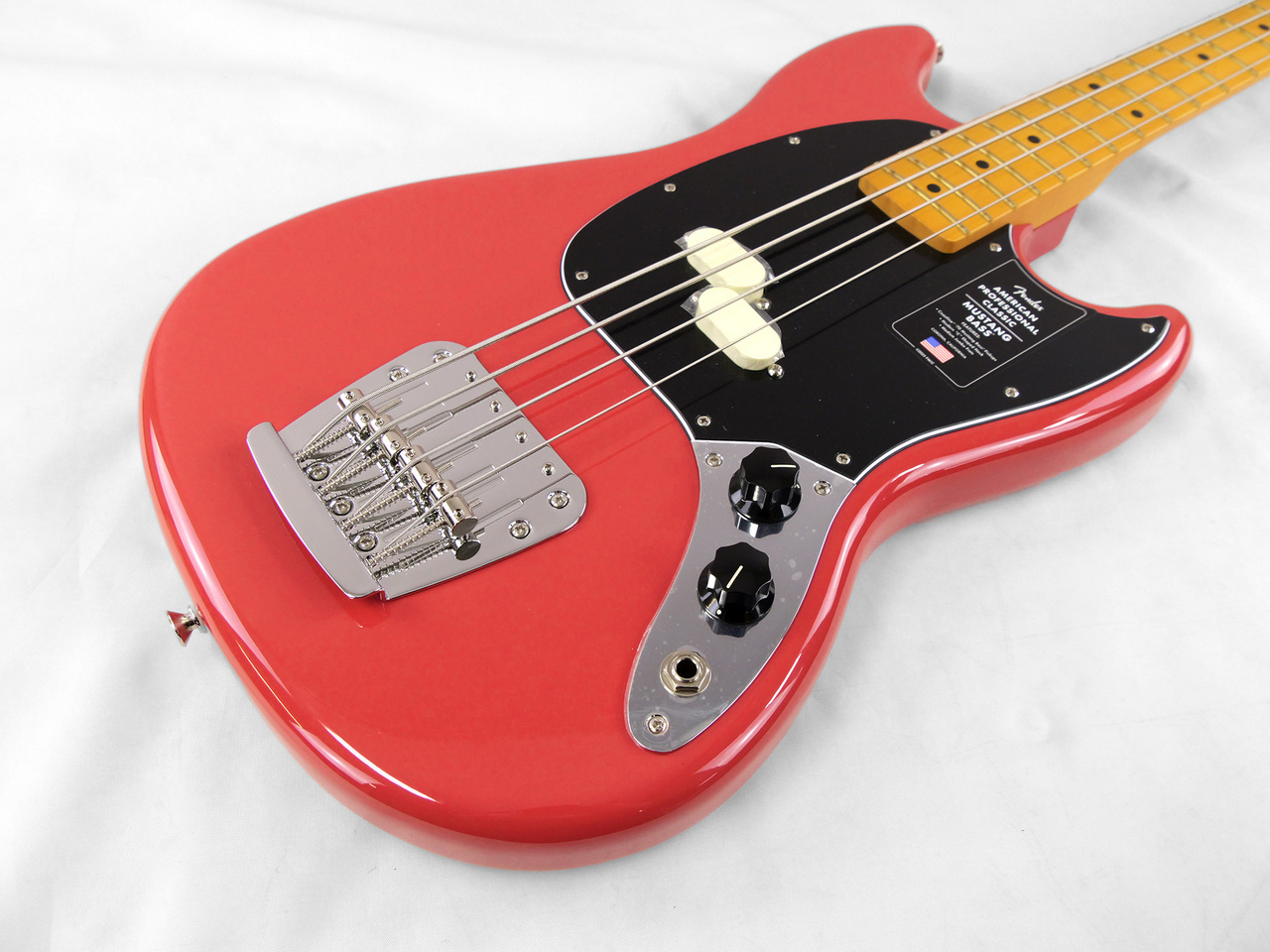 Fender American Professional Classic Mustang Bass(Faded Dakota Red