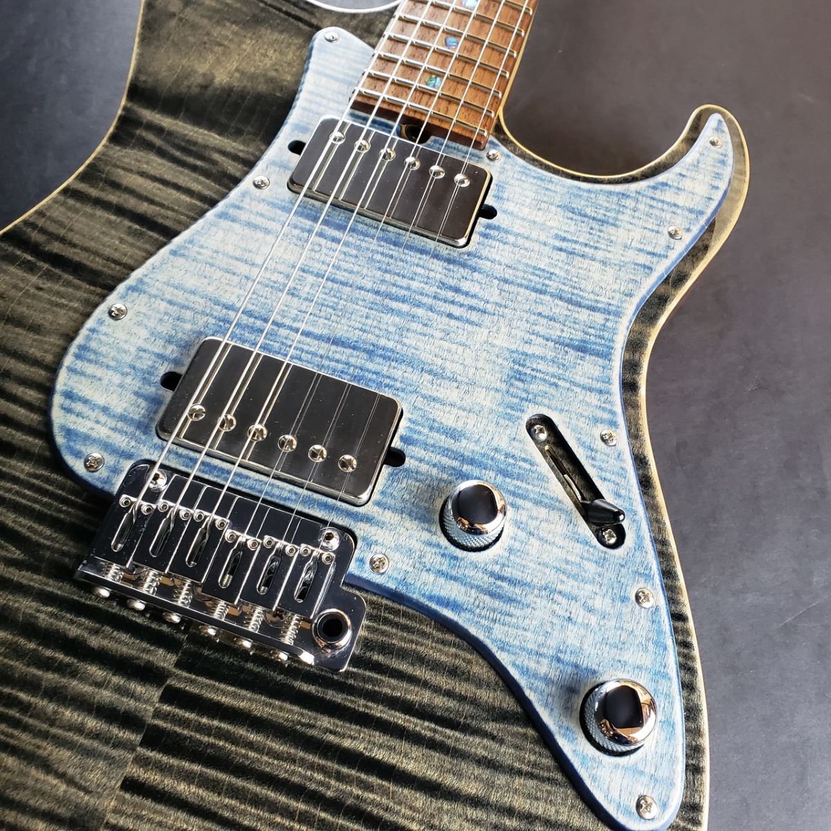 T's Guitars DST-DX22/R/MAHO【現物画像】【ピックガードカスタム