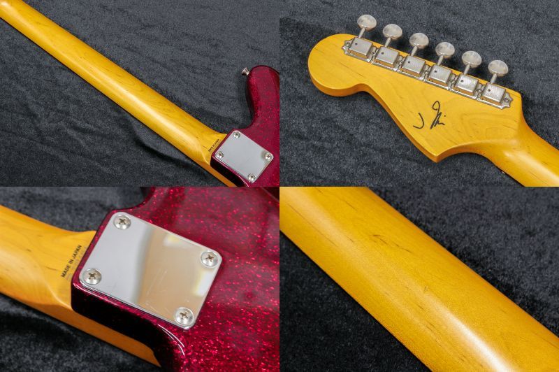 【オフィシャル・美品】J Mascis + The Fog　サイン付き used】Fender Japan / JM-JM J Mascis Signature Purple Sparkle
