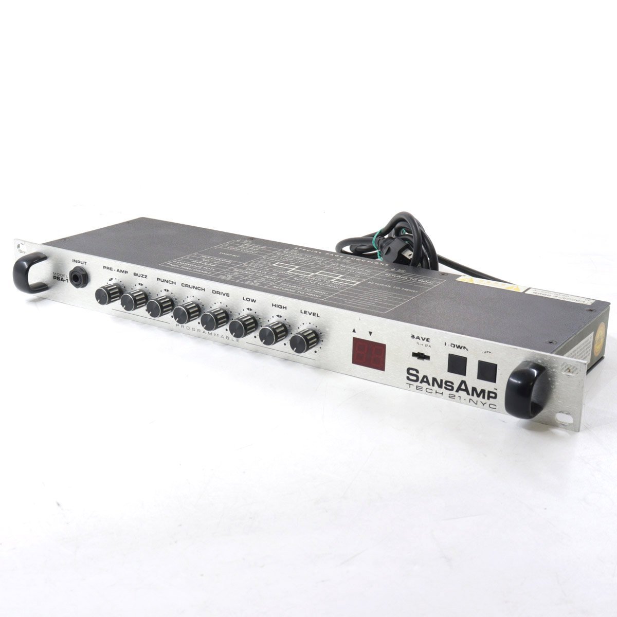 829* SANSAMP サンズアンプ TECH21 PSA-1 プリアンプ TECH21】名作PSAラックをペダルタイプにした最強アナログアンプ