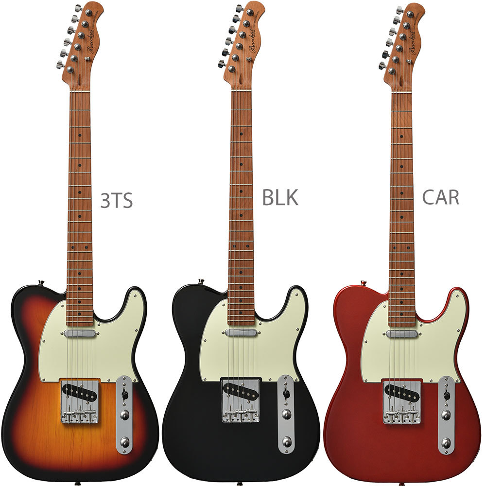 エレキギター Bacchus BTE-1R（BLK） 新品・未使用！ BTE-1R, BTE-1M